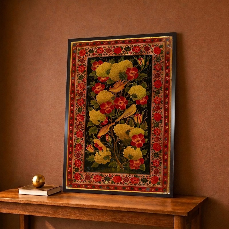Birdsong Floral Garden Canvas Wall Painting