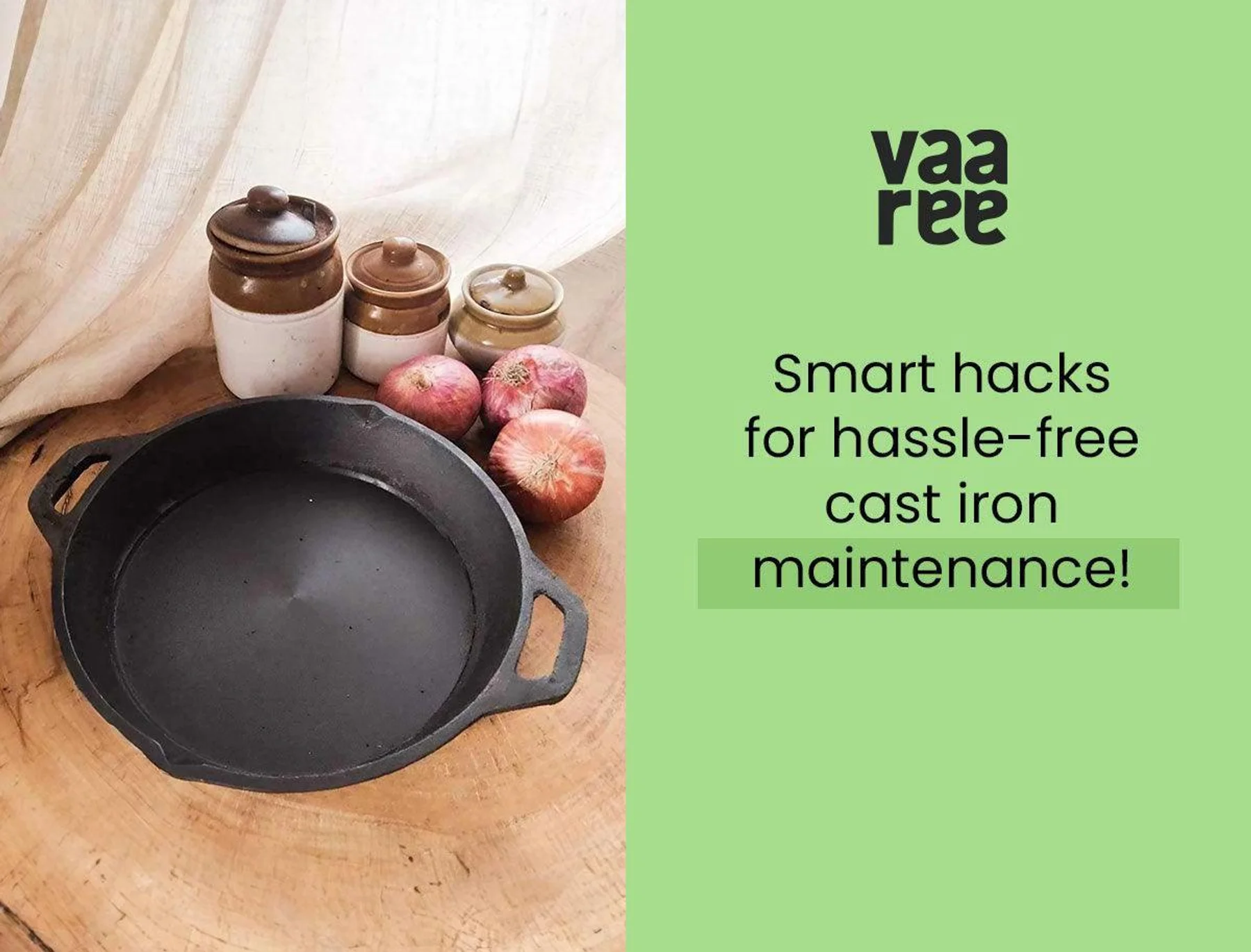 How to Care For Cast Iron Cookware after Cooking?