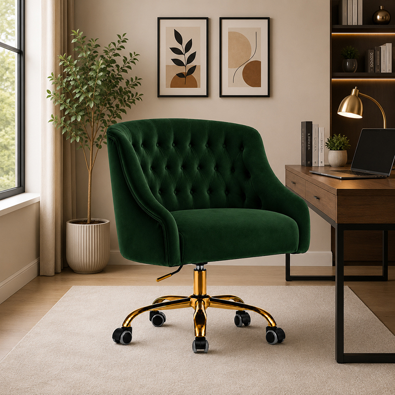 Tavian Comfort Office Chair - Green