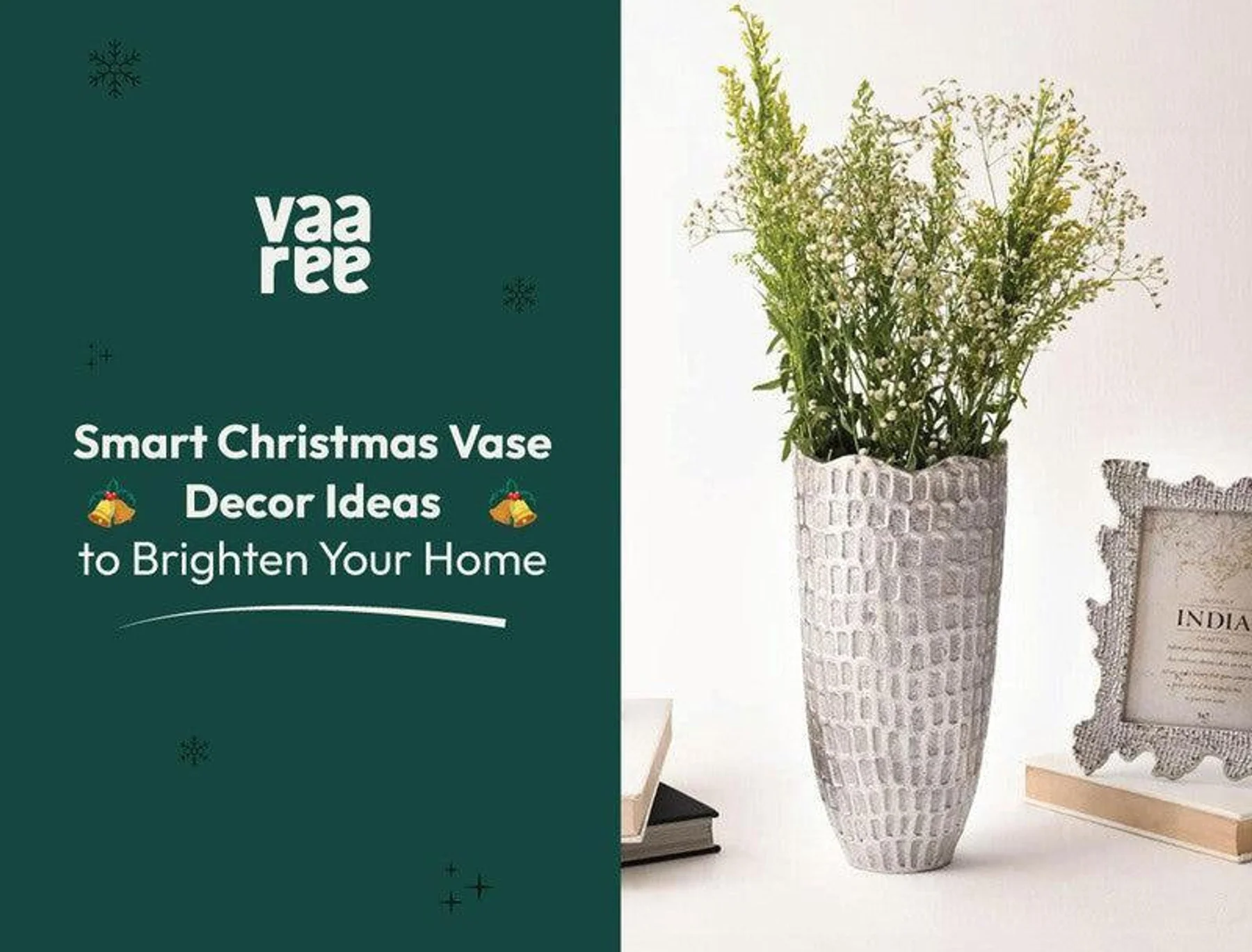 How To Decorate Vases For Christmas