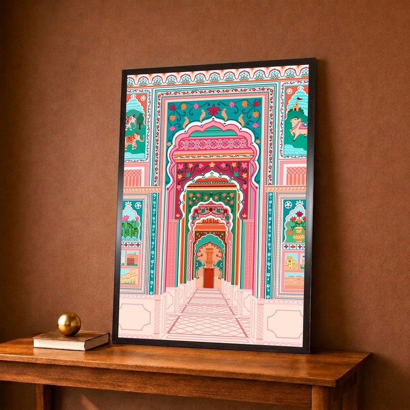 Royal Archway Canvas Wall Painting