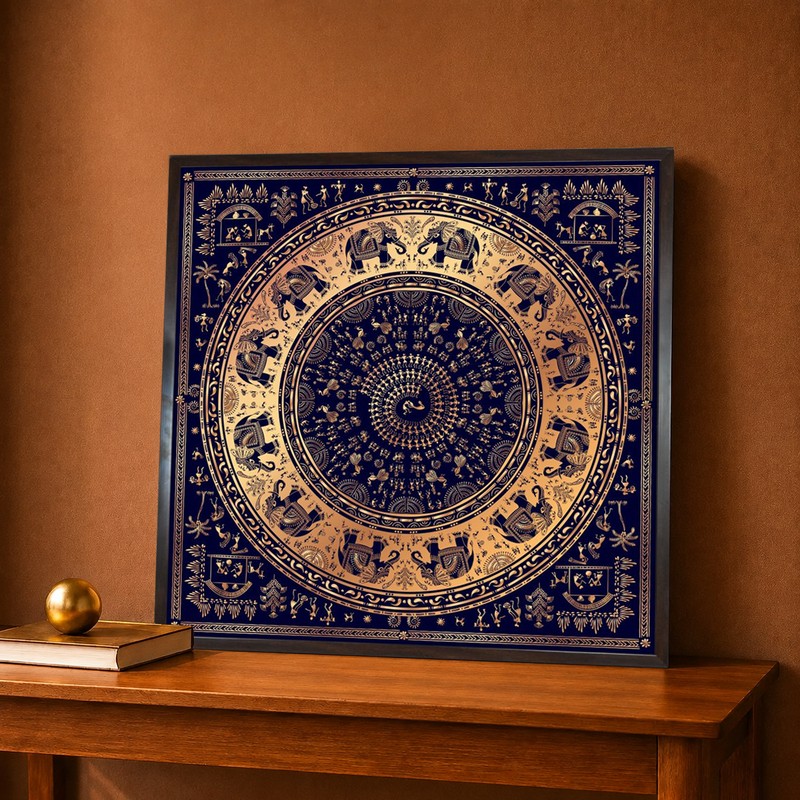 Mandala Heritage Canvas Wall Painting