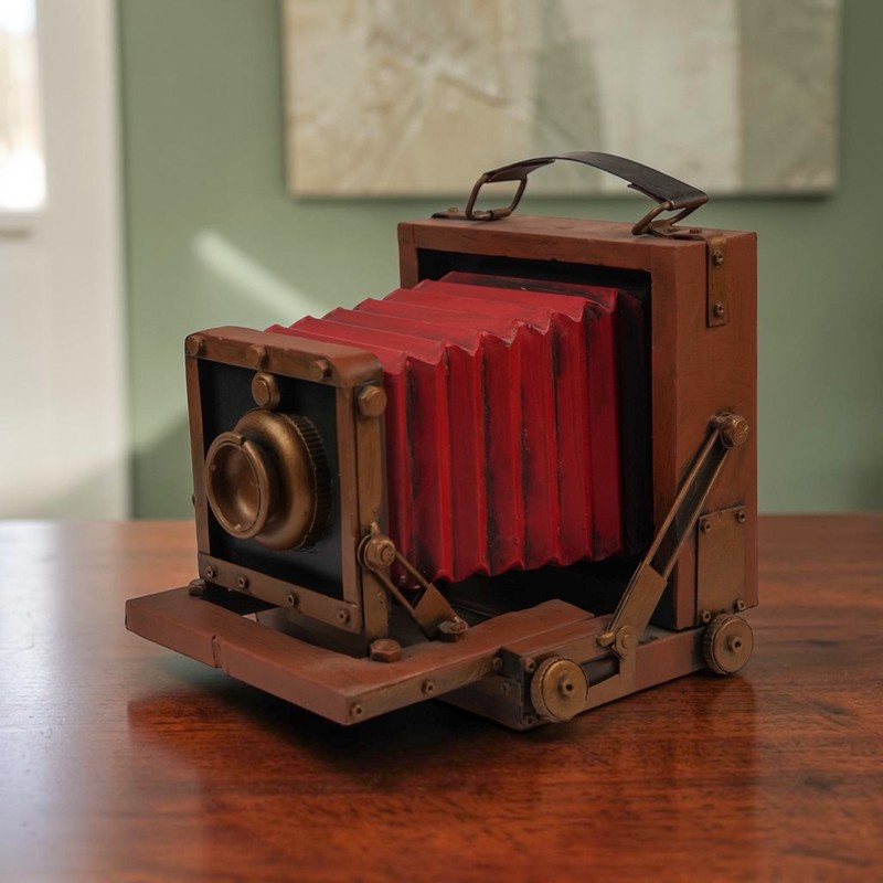 Vintage Film Camera Showpiece
