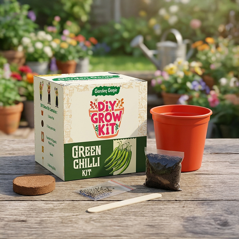 DIY Green Chilli Grow Kit
