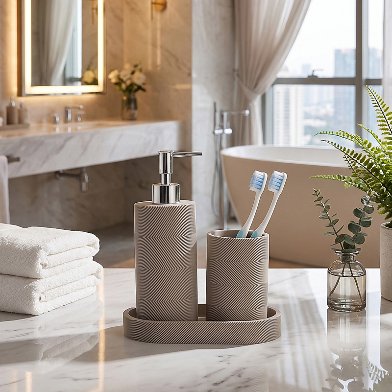 BathVista Bathroom Set - Three Piece Set