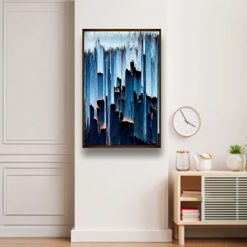 Icy Depths Canvas Wall Painting