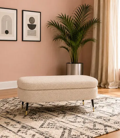 Boucle Fabric · Metal