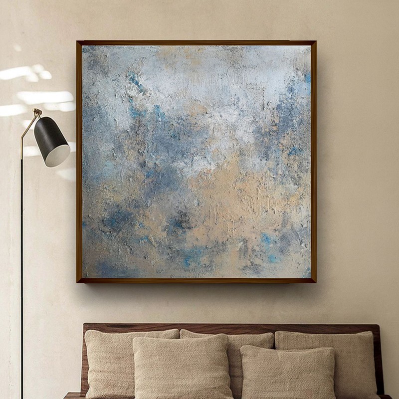 Oceanic Patina Canvas Wall Painting