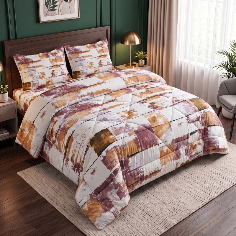Zoraya Bedding Set - Four Piece Set - Queen/Double