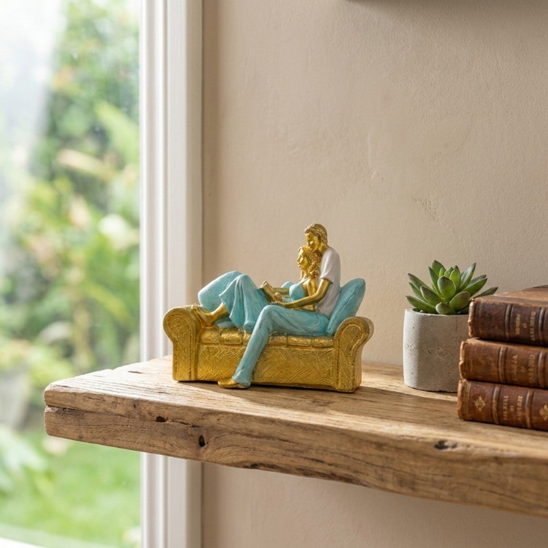 Shared Stories Resin Showpiece