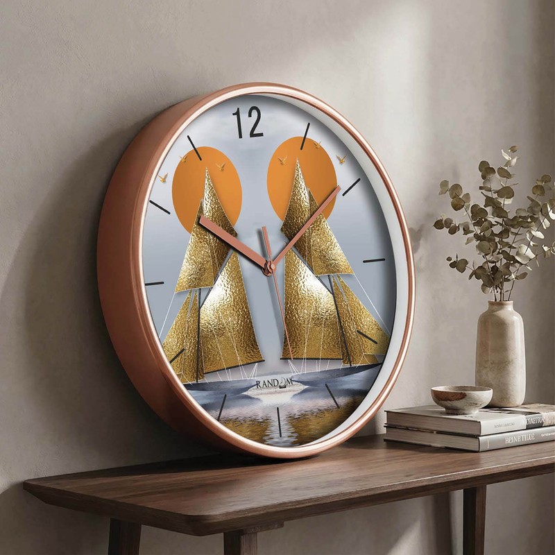 Aurelia Silent Analog Wall Clock