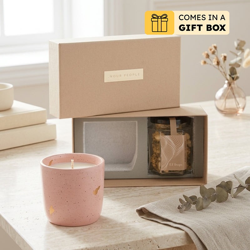 Ganga Old Rose Gift Box - Set of Two