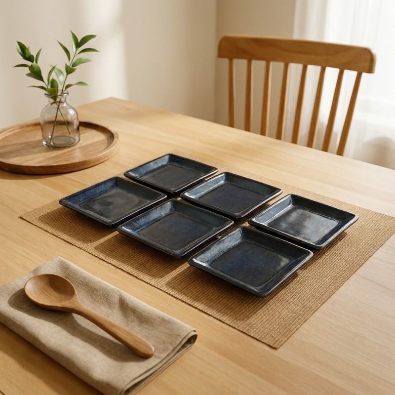 Entertain in Style Ceramic Platters - Set of Six - Deafult Title