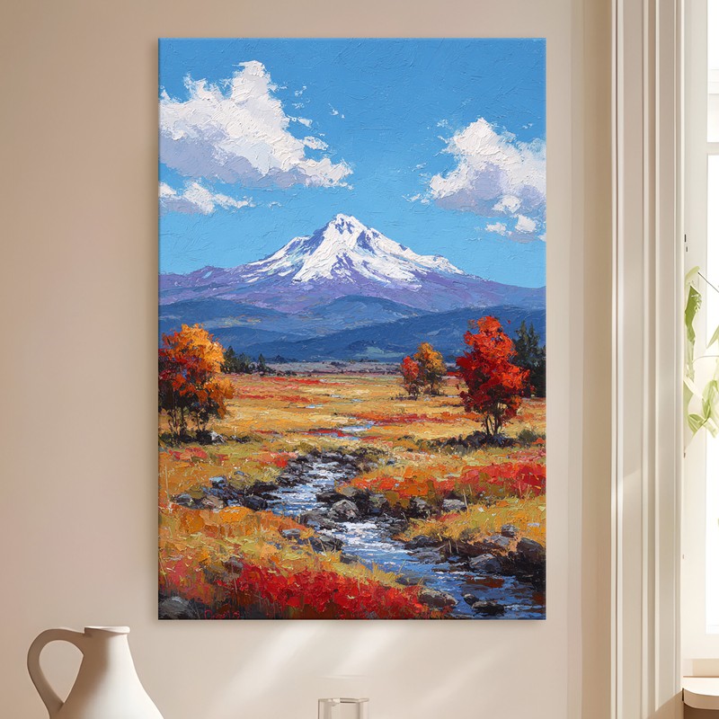 Golden Valley Gallery Wrapped Canvas Wall Painting