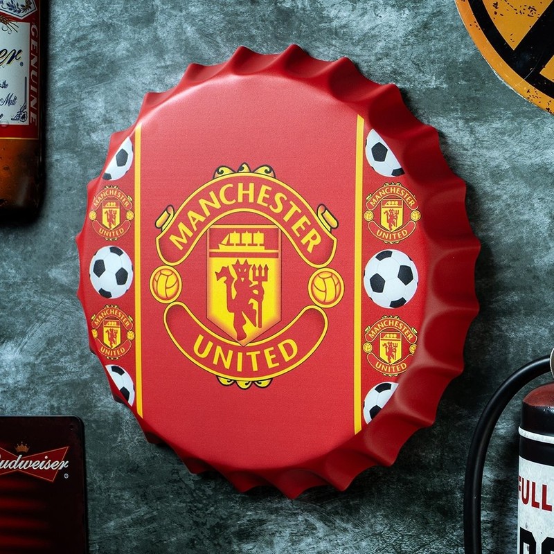 Manchester United Metal Wall Accent