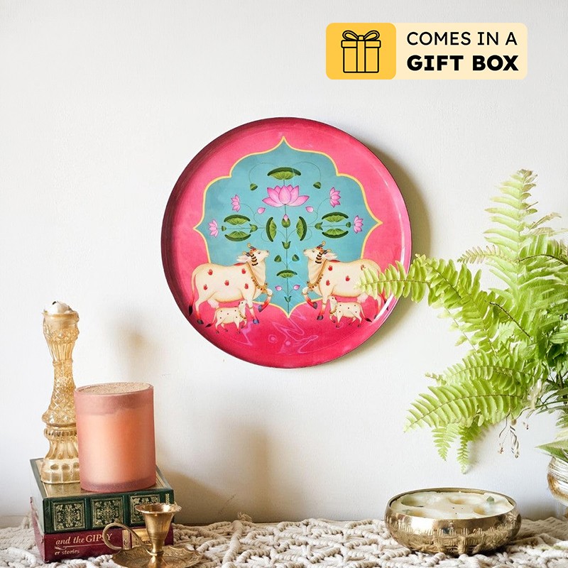 Pichwai Charms Wall Plate