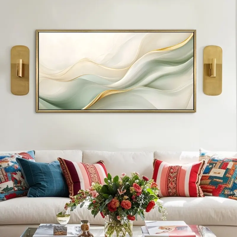 Celestial Sage Flow Canvas Wall Painting