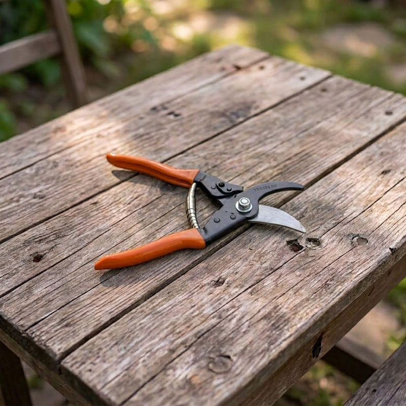 BloomEdge Garden Secateur - Orange