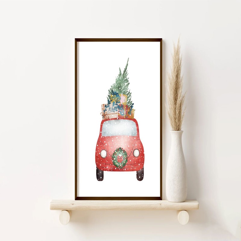 Fourgonnette Canvas Wall Painting