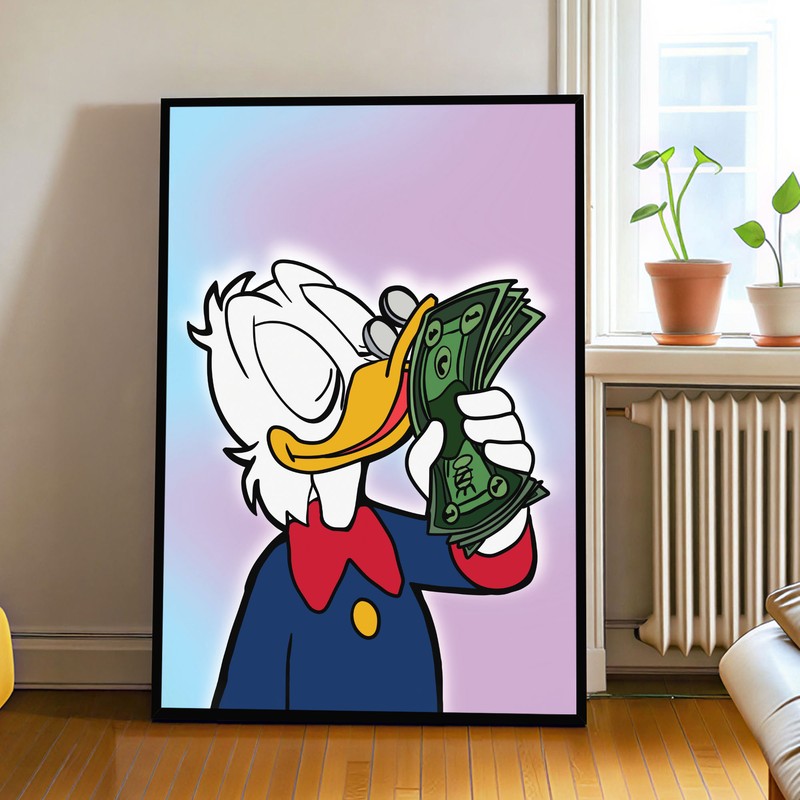 Cash Splash Donald MDF Wall Art