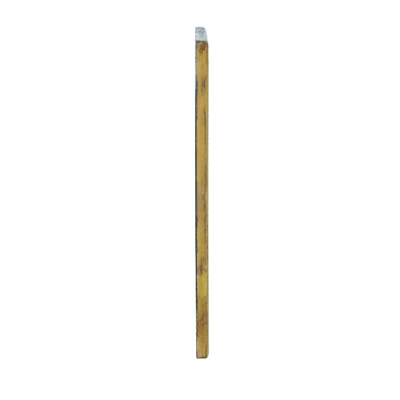 Side profile showing the slim one-inch depth of the wall mirror