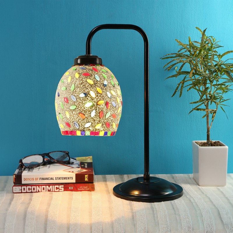 Foliola GlassTable Lamp - Multicolor