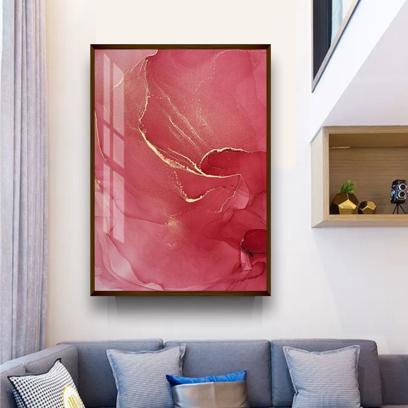 Rubellite Canvas Wall Painting