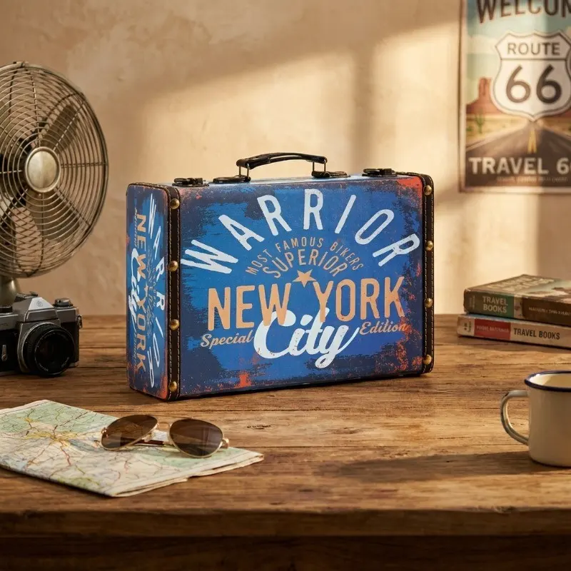 Storyteller's Vault MDF & Canvas Storage Box