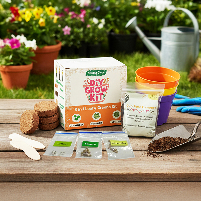 DIY Leafy Green Grow Kit