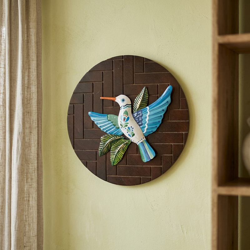 Golden Botanica Metal Wall Accent