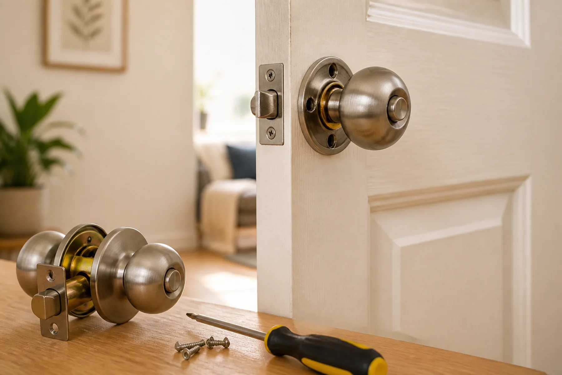 Broken Door Knob: Repair, Replace, or Call a Professional?