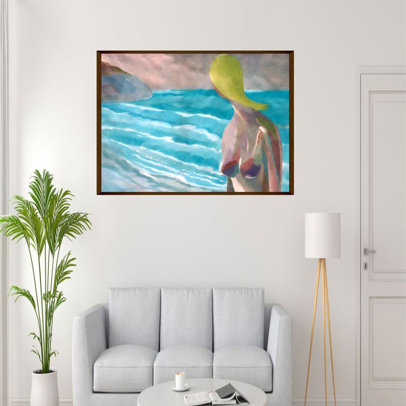 Sea Breeze Muse Canvas Wall Painting