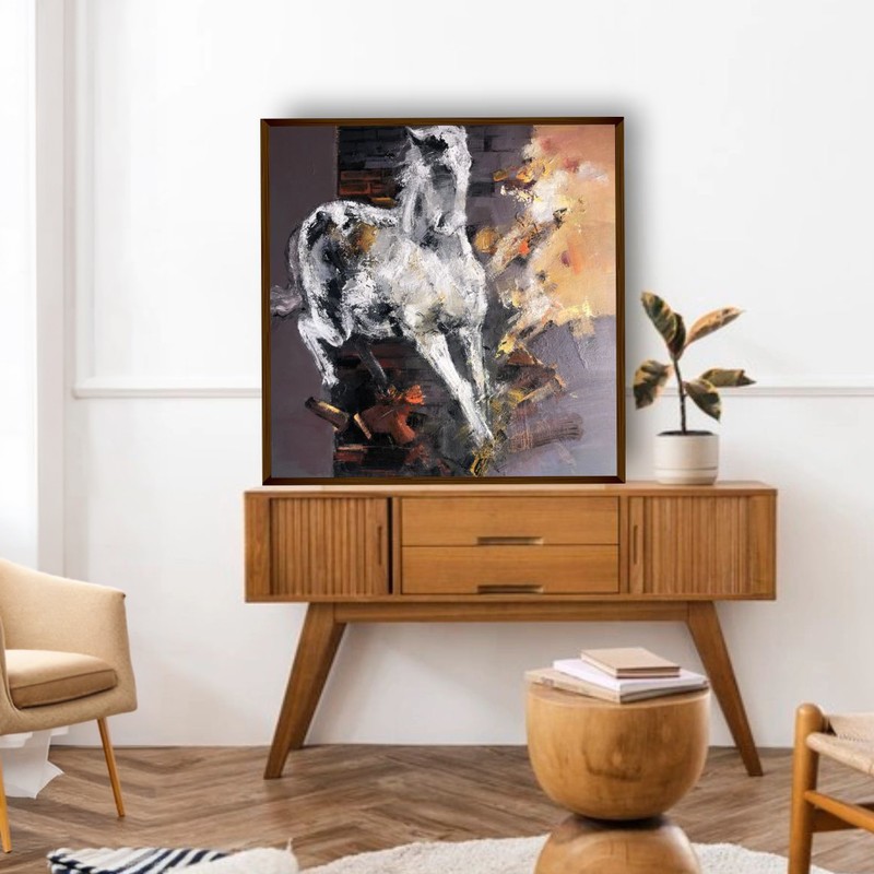 Gallant Reverie Canvas Wall Painting