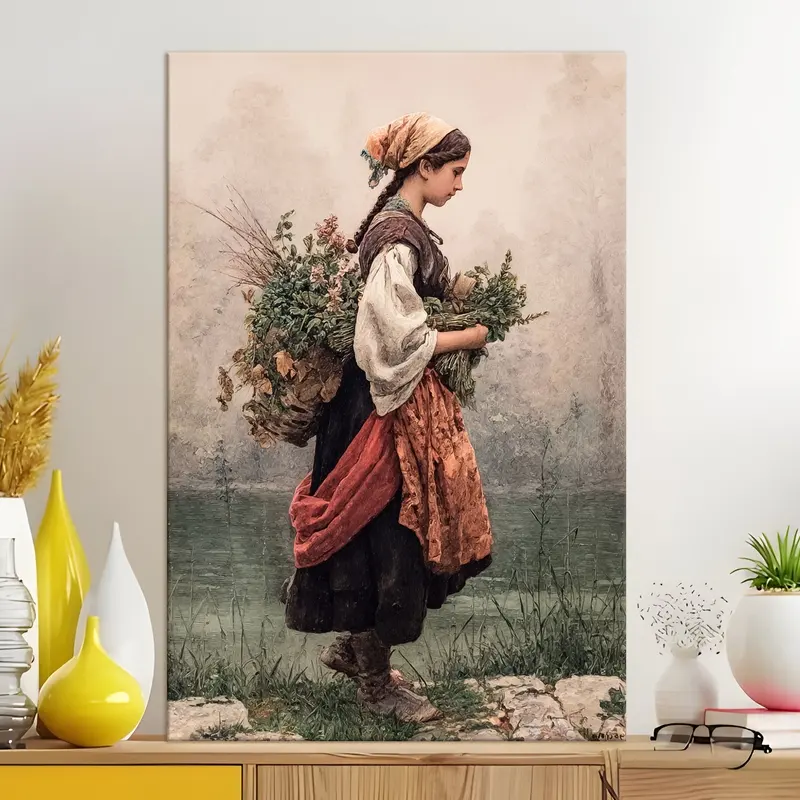 Countryside Bloom Canvas Wall Art