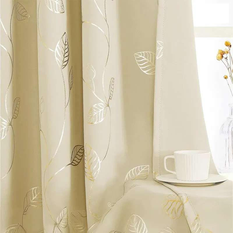 Urban Space Vinya II Blackout Curtain - Beige media 1