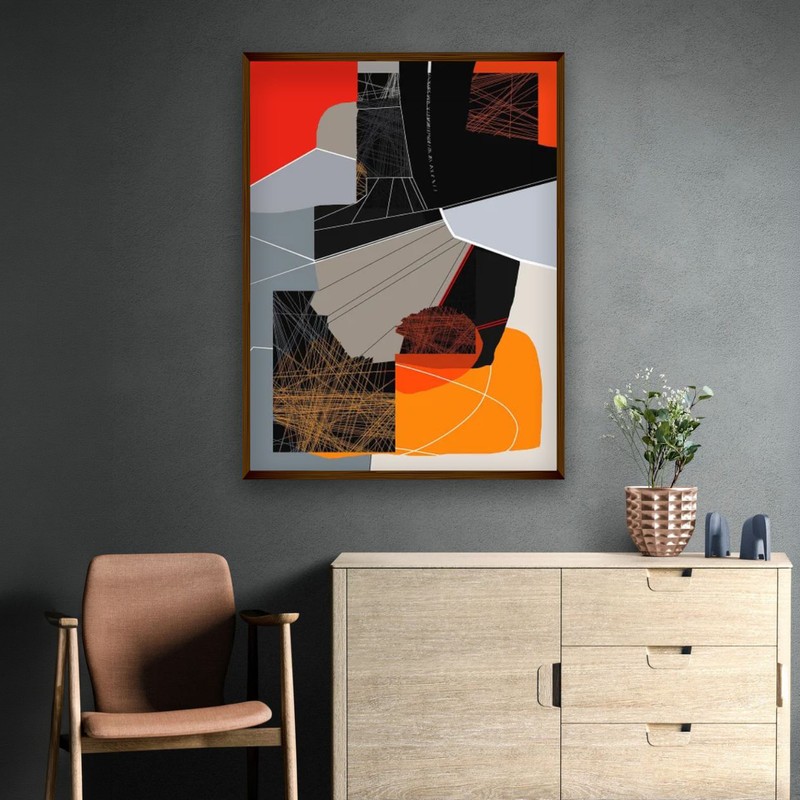 Sectilis Canvas Wall Painting