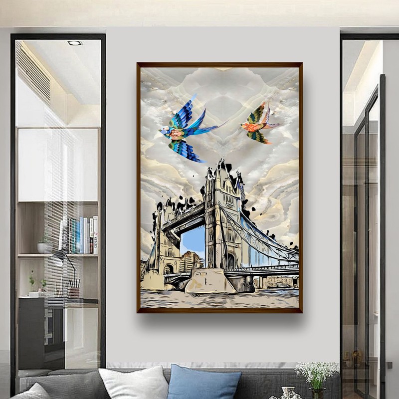 Thamesia Canvas Wall Painting