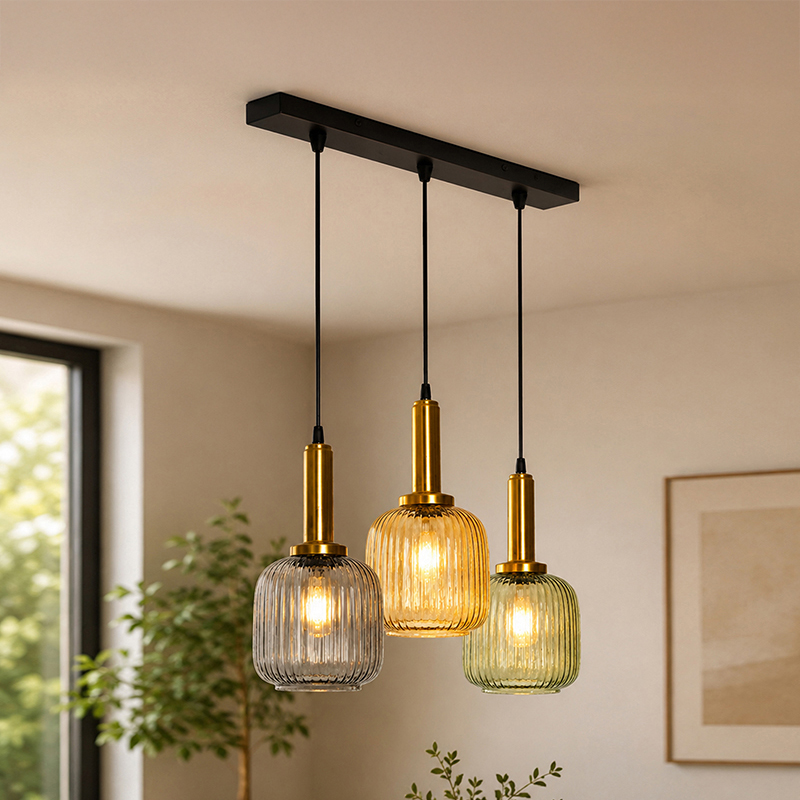 Aureon Glass Orb Ceiling Lamp