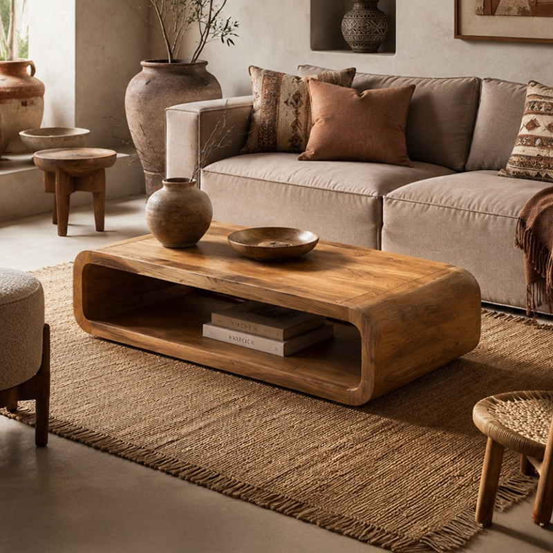 Riverside Acacia Wood Centre Table