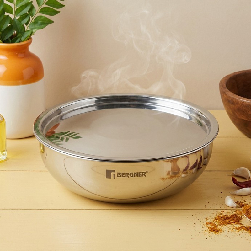 Banquet Triply Serving Bowl With Lid – 1500 mL - 1500 mL
