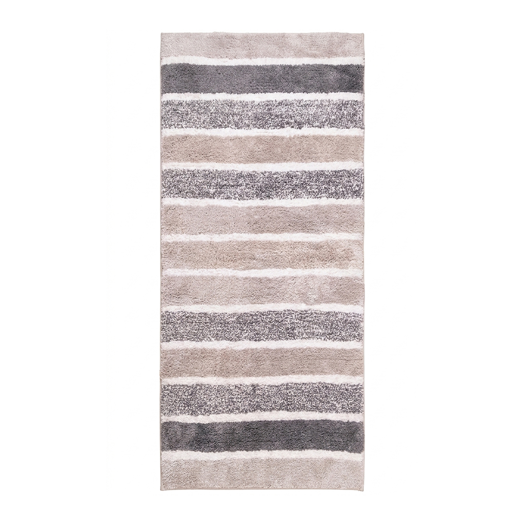 Lineage Anti-Skid Runner - Grey,Beige - 2 x 5 ft