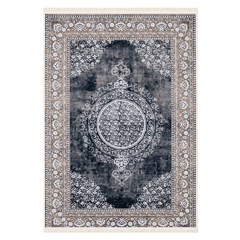 Snow Vale Anti Slip Kashmiri Carpets - 3 x 5 ft
