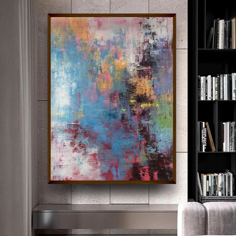 Versicolor Canvas Wall Painting