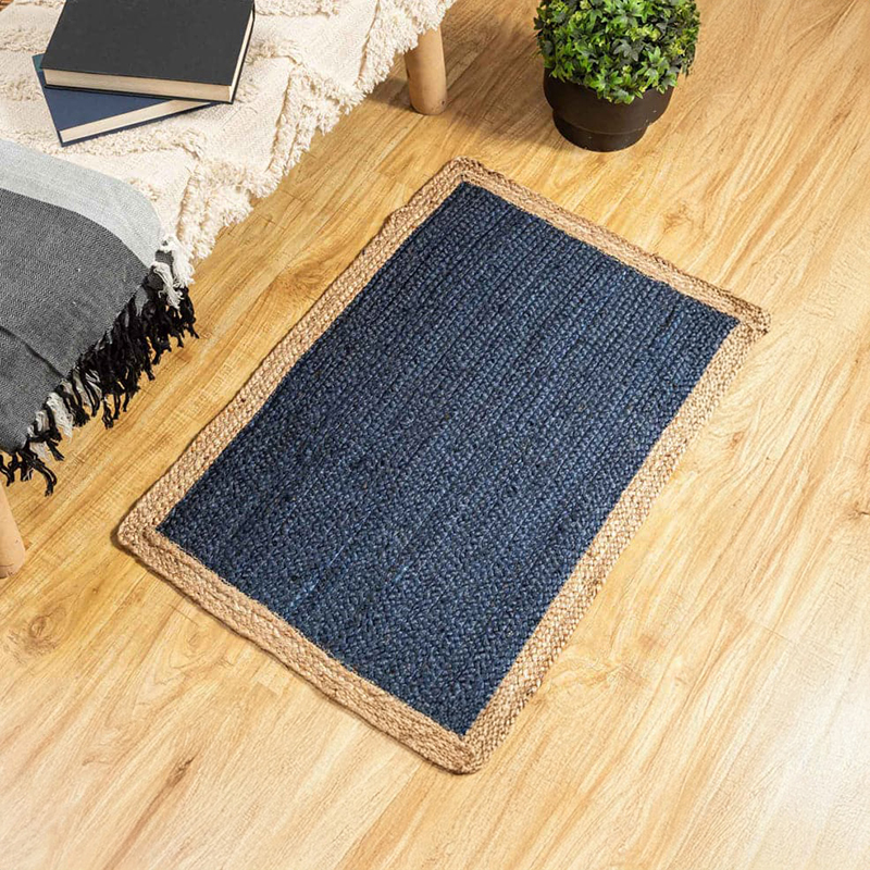 Nurva Jute Braided Jute Rug - 2 x 3 ft