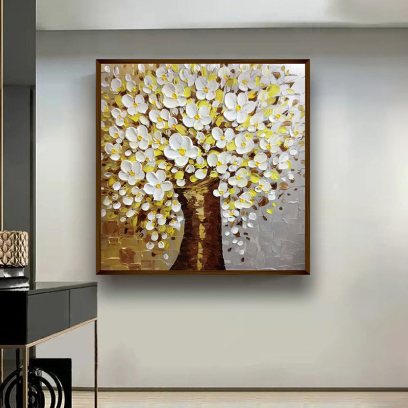Eternal Bloom Tree Canvas Wall Painting