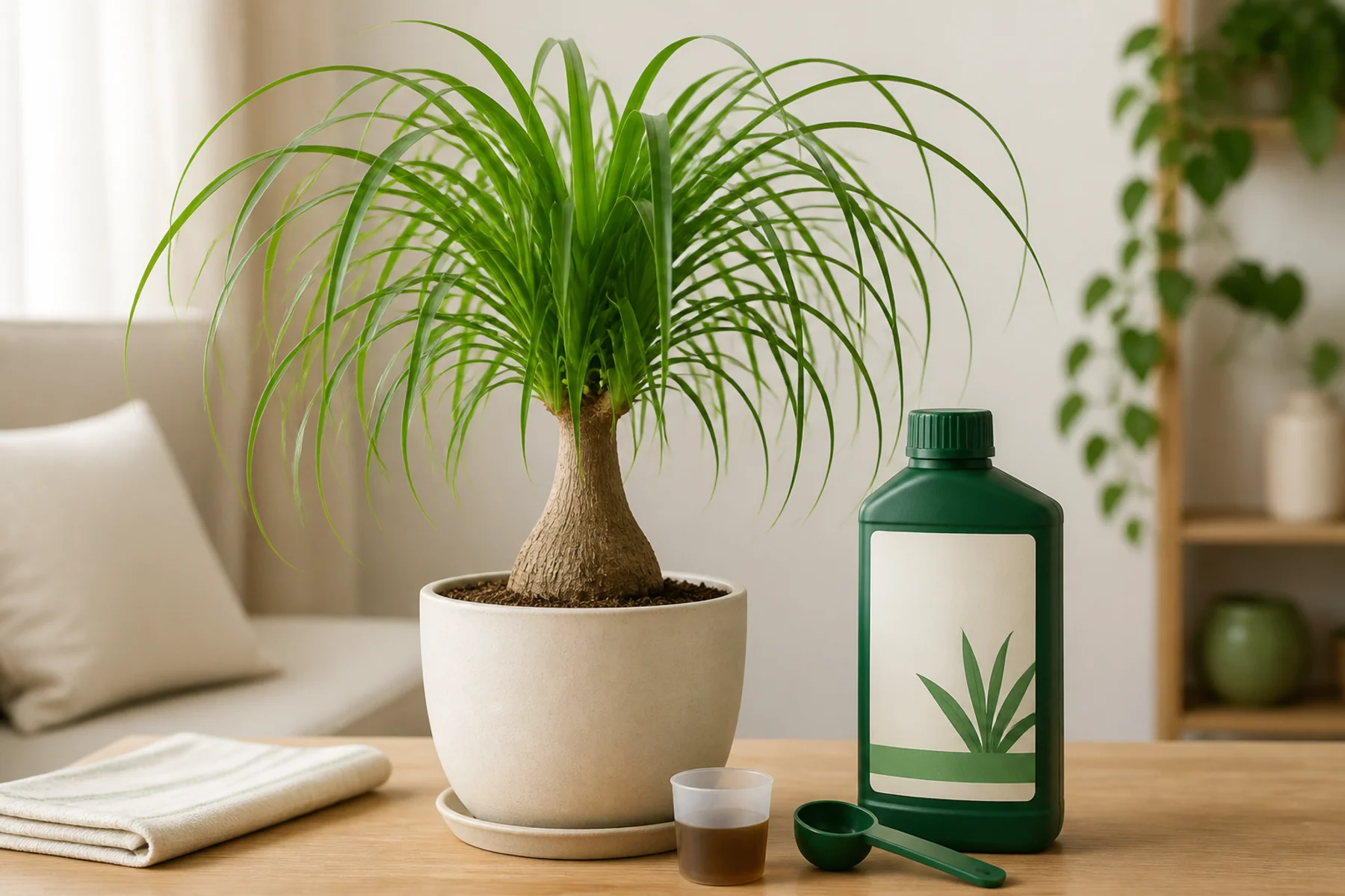 Ponytail Palm Fertilizer: When and How to Feed Safely