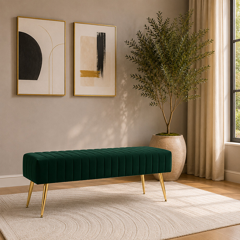Daine Bench - Green