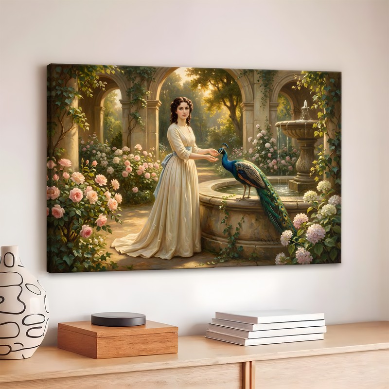 The Royal Promenade Canvas Wall Art - 380 GSM