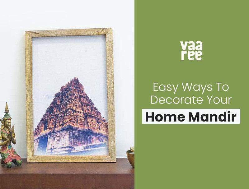 How To Decorate Your Mandir At Home