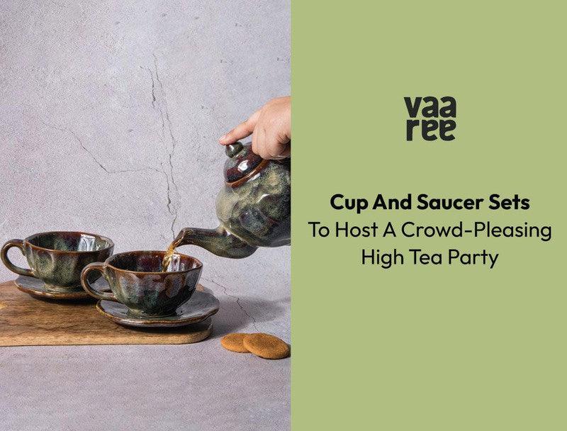 Tea Party Essentials: Cup and Saucer Sets for Hosting Memorable Gatherings
